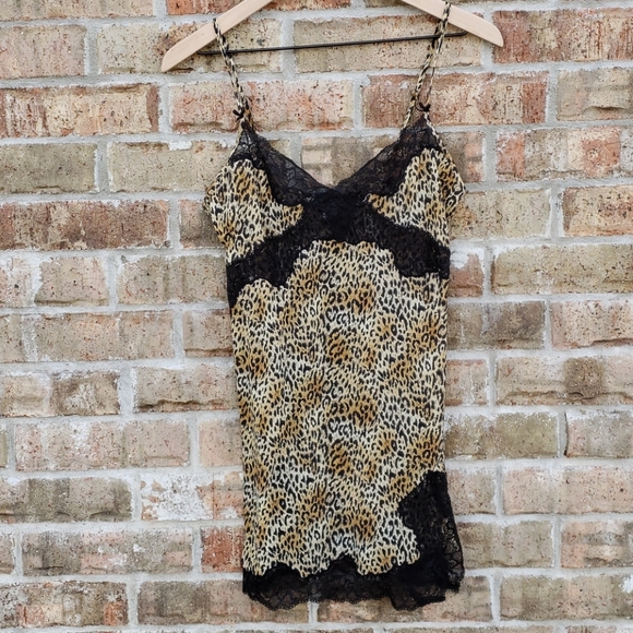 Victoria's Secret Other - Victoria's Secret animal print lingerie nightie